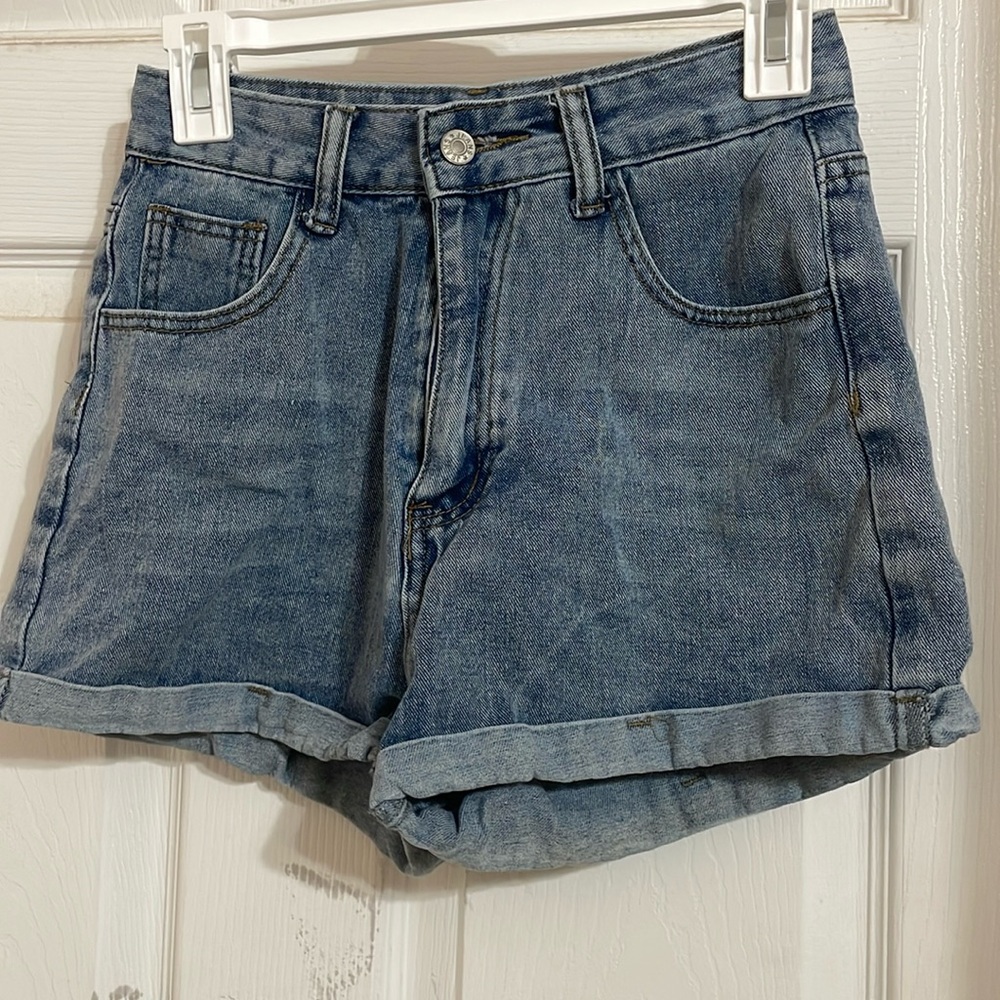 Small Blue Jean Shorts
